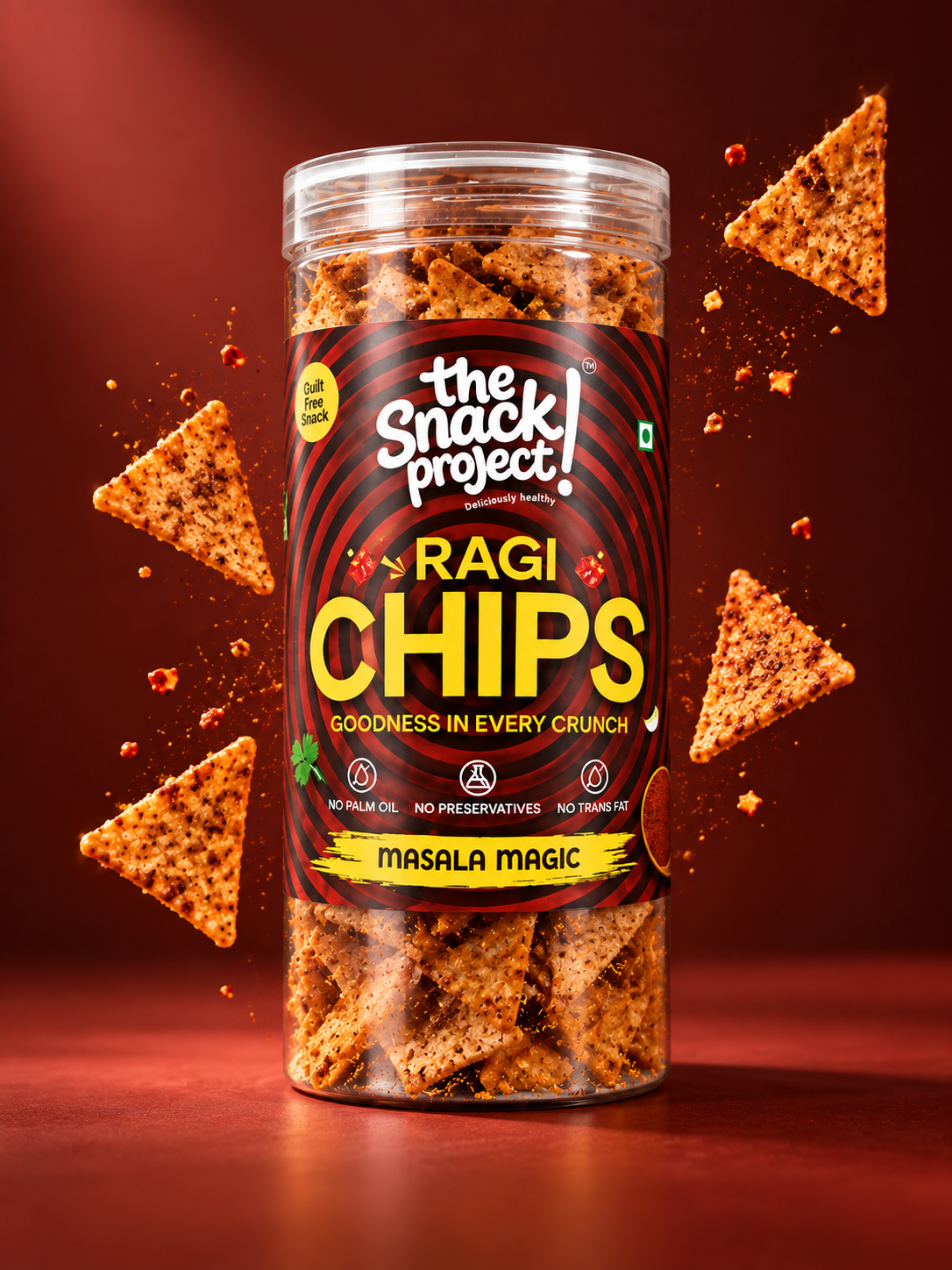 The Snack Project - Ragi Chips Masala Magic