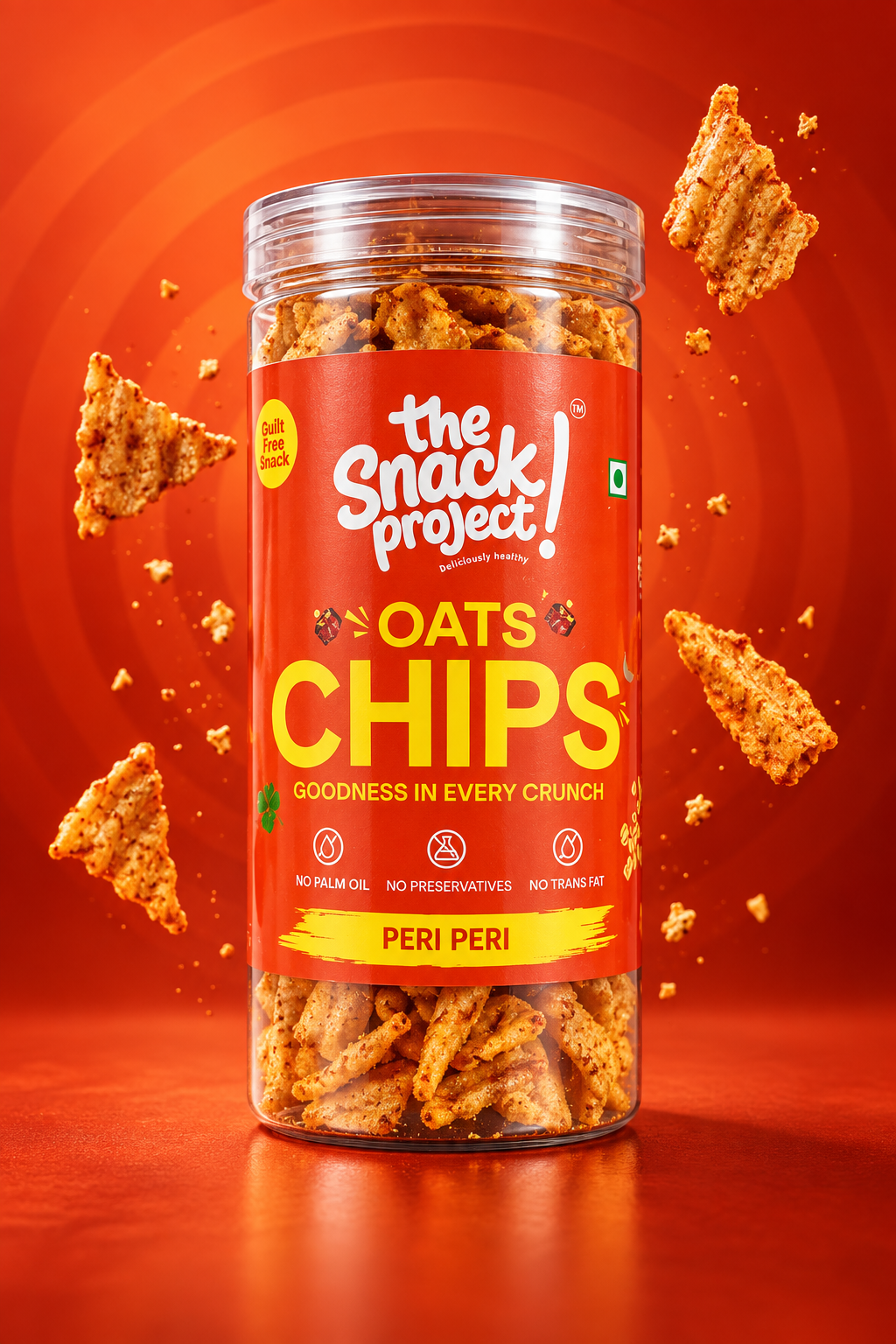 The Snack Project - Oats Chips Peri Peri