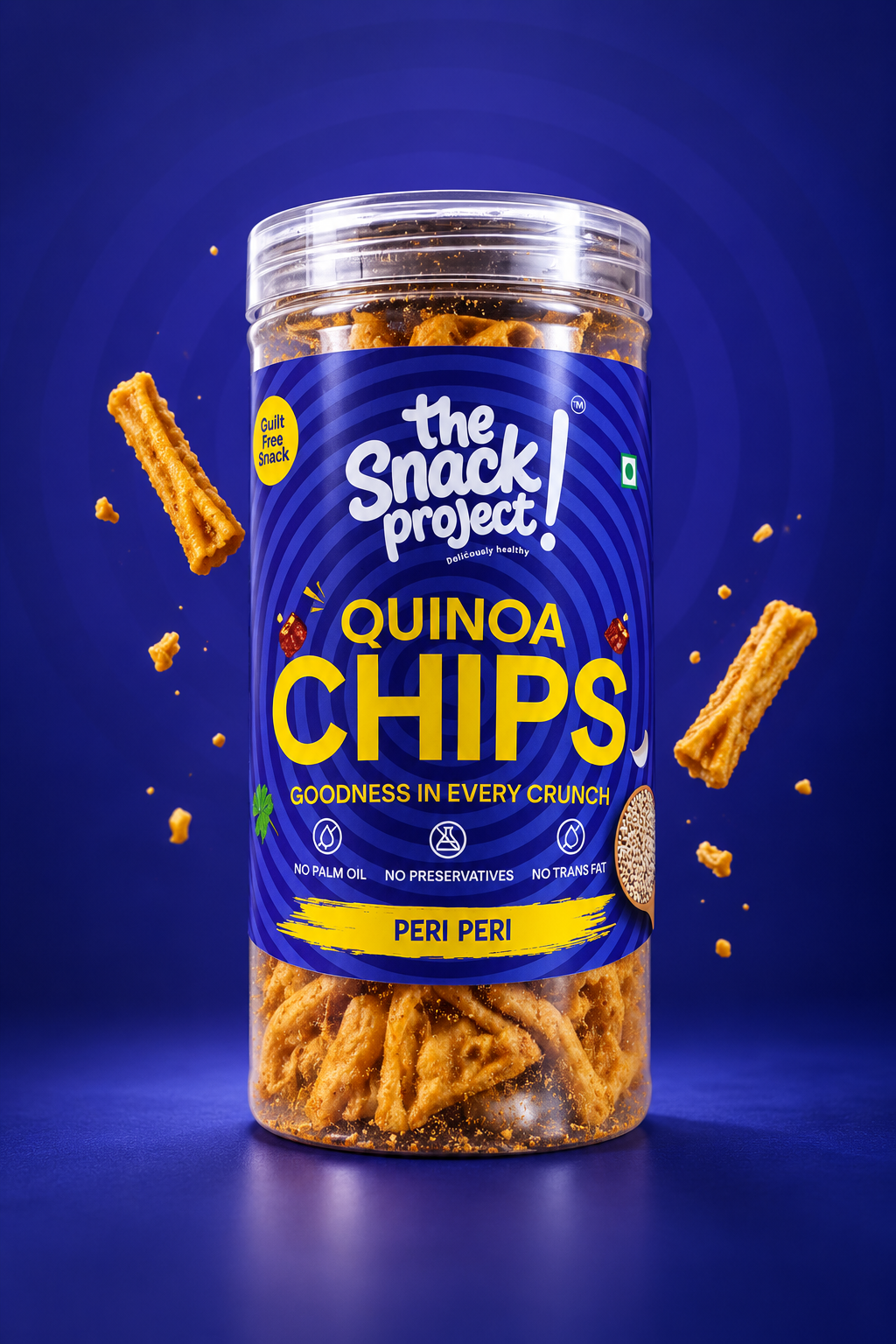 The Snack Project - Quinoa Chips Peri Peri