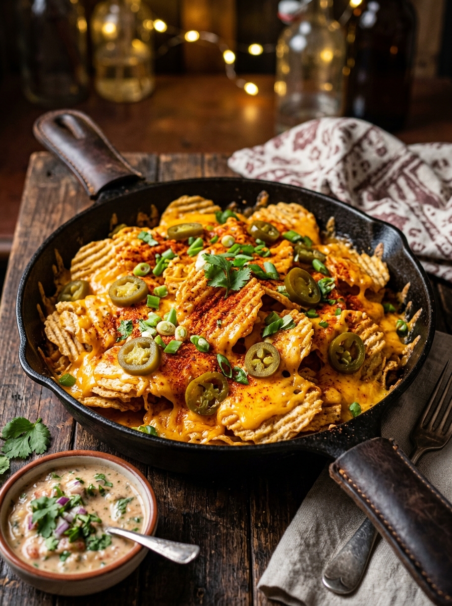Fiery Peri Peri Nachos